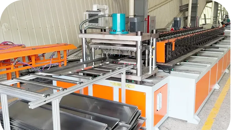 Forming machine & edge folding production line A