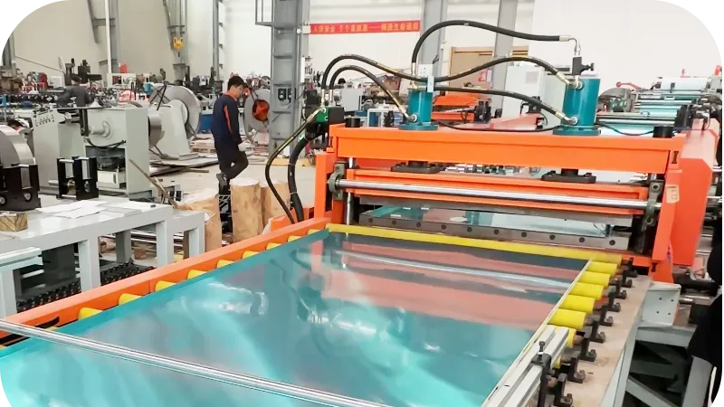 Forming machine & edge folding production line B